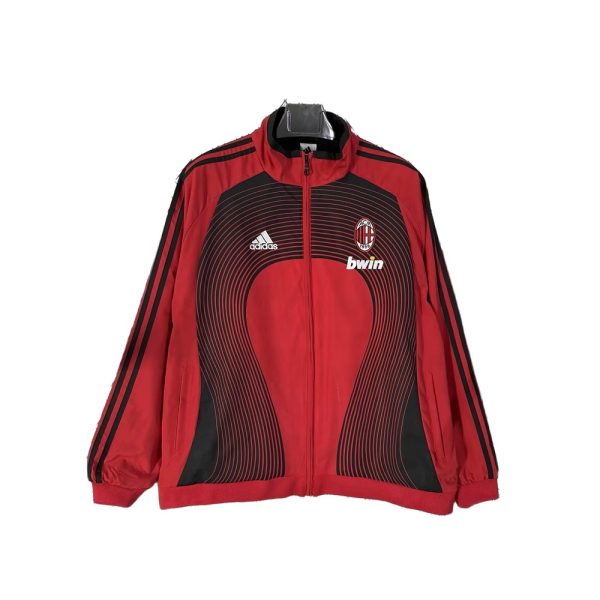 1557-white AC Milan Windbreaker