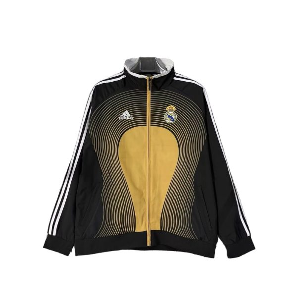 1575-white Real Madrid Windbreaker