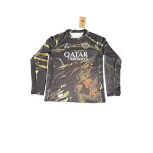 1674-white 26-27 Paris Saint-Germain Away Long Sleeve Shirt