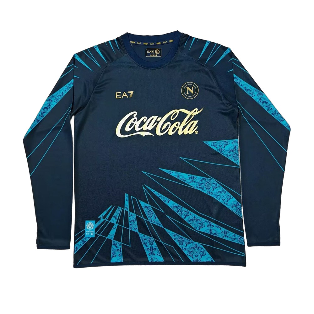 26-27 Napoli Pre-Match Shirt Long Sleeve