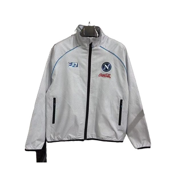2070-white Napoli Training Shirt Windbreaker