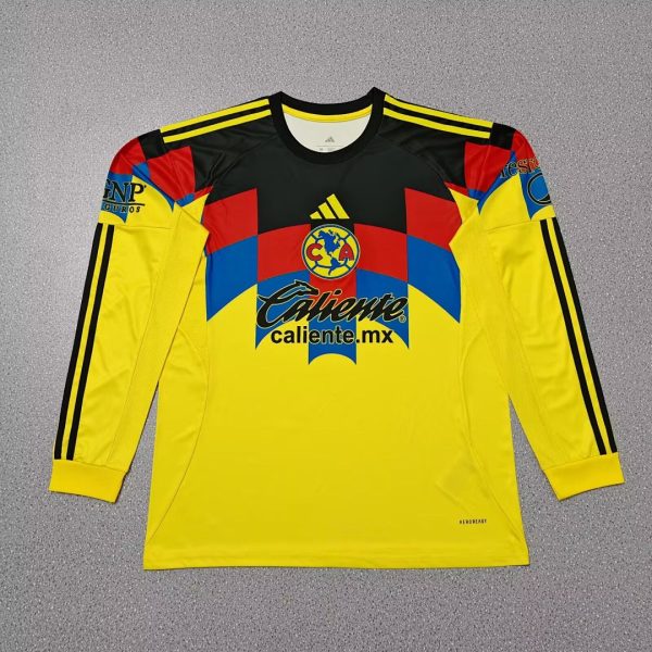25-26 Club America Home Long Sleeve Shirt