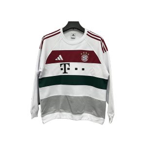 2430-white Bayern Munich Long Sleeve Hoodie