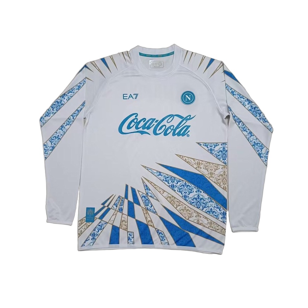 25-26 Napoli Pre-Match Shirt Long Sleeve