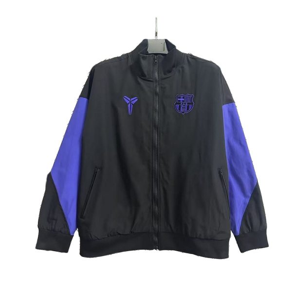 3114-white 25-26 Barcelona Windbreaker Retro