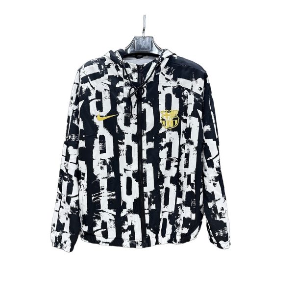 4266-white 25-26 Barcelona Windbreaker
