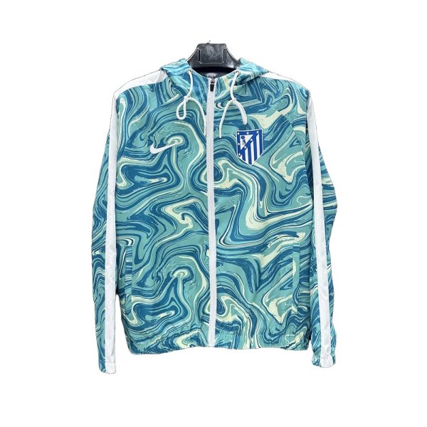 4293-white 25-26 Atletico Madrid Windbreaker