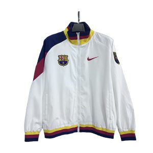 4509-white 25-26 Barcelona Windbreaker Retro