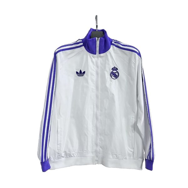 4536-white 25-26 Real Madrid Long Sleeve Retro Shirt
