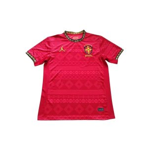 5076-white 25-26 Brazil Away Shirt