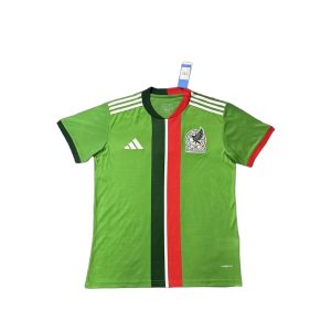 5886-white 25-26 Mexico Home Shirt