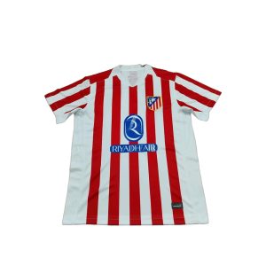 6498-white 25-26 Atletico Madrid Home Shirt