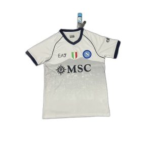 6768-white 23-24 Napoli Away Shirt