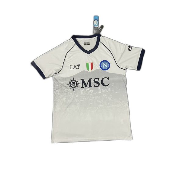6768-white 23-24 Napoli Away Shirt