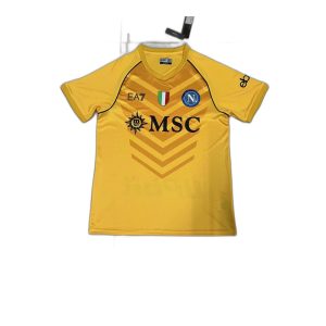 6804-white 23-24 Napoli Goalkeeper Shirt