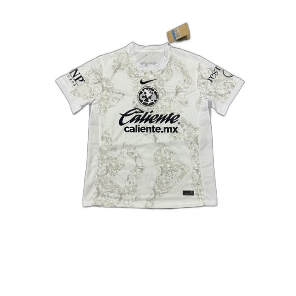 7227-white 24-25 Club America Pre-Match Shirt
