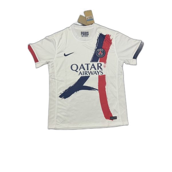 7587-white 24-25 Paris Saint-Germain Away Shirt