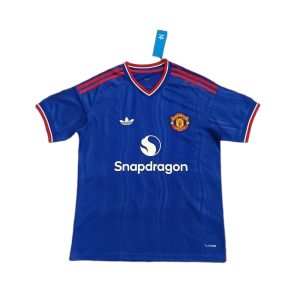 873-white Manchester United Away Shirt